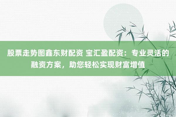 股票走势图鑫东财配资 宝汇盈配资：专业灵活的融资方案，助您轻松实现财富增值